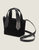 Tab Tote Mini in Black Suede - Black Suede