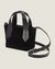 Tab Tote Mini in Black Suede - Black Suede