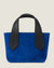 Tab Tote Mini in Blue Suede