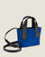 Tab Tote Mini in Blue Suede - Blue Suede