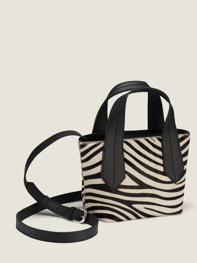 Convalore Tab Tote Mini in Zebra Haircalf product