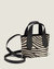 Tab Tote Mini in Zebra Haircalf - Zebra Haircalf