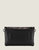 Wearable Wallet Belt Bag with Chain Strap in Black Metallic