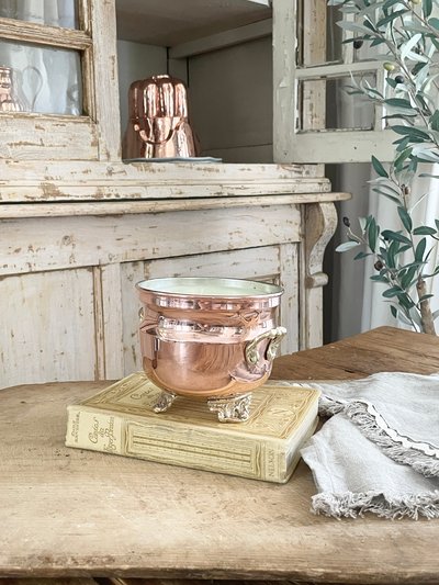 Coppermill Kitchen Vintage French Inspired Grapefruit Mint Jardinière Candle product