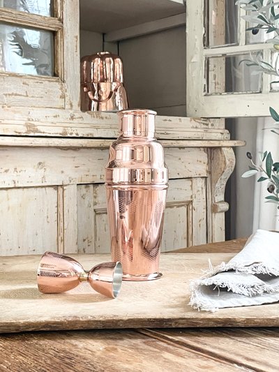Coppermill Kitchen Vintage Inspired Cocktail Shaker & Jigger product