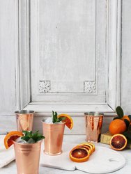 Vintage Inspired Cocktail Tumblers - Set Of 4