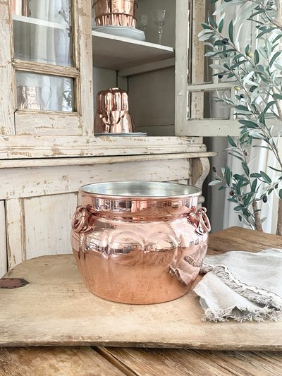 Coppermill Kitchen Vintage Inspired Copper Cauldron Pot product