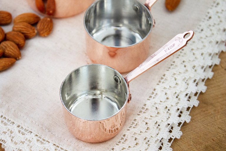 Vintage Inspired Measuring Cups - Set Of 4