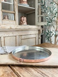 Vintage Inspired Round Baking Tray