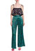 Camille Pant In Green