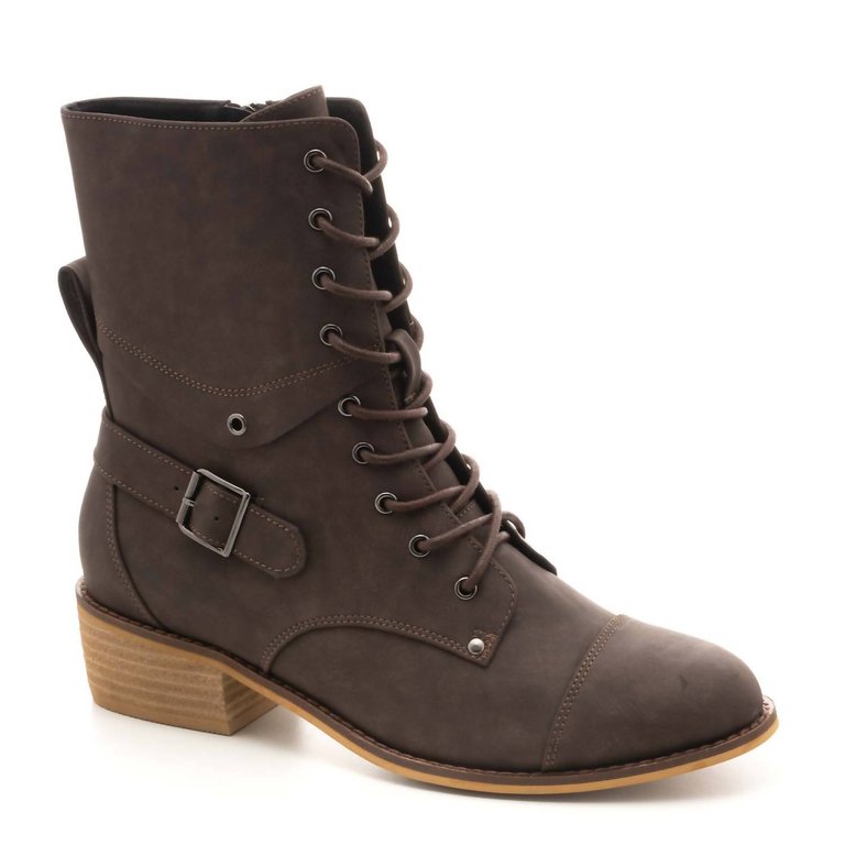 Hocus Pocus Boot In Chocolate - Chocolate