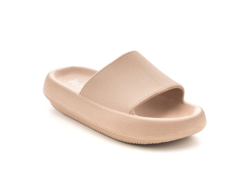 Parasail Slip-On Waterproof Slide Sandals - Nude
