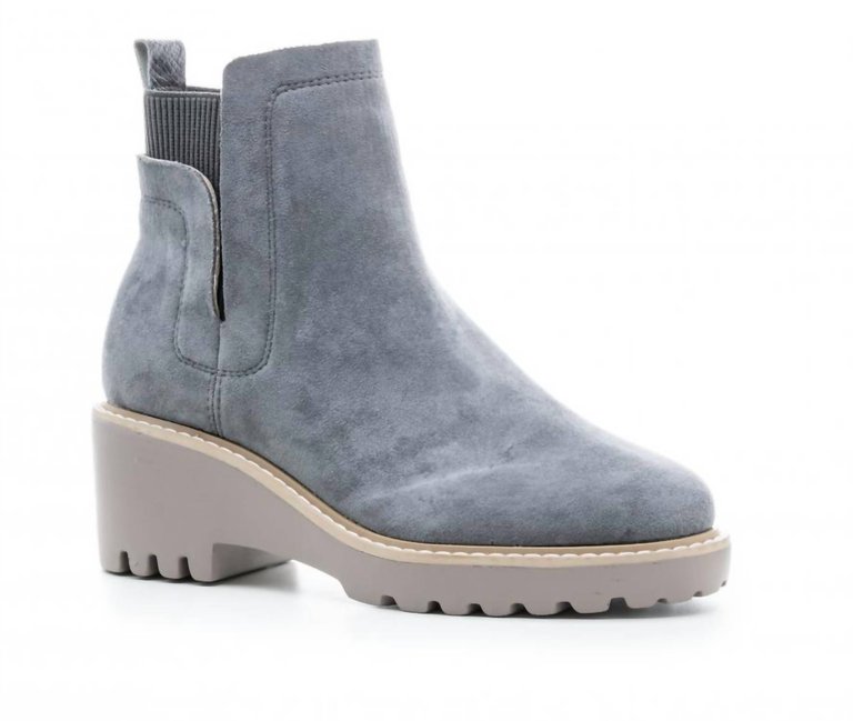 Women'S Basic Ankle Bootie - Grey