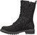 Women's Leopard Boots In Matte Black