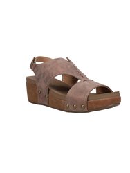 Women's Refreshing Wedge Sandal In Bronze