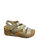 Women's Sundown Strappy Wedge Sandal In Gold - Gold