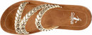 Women's Twist N Shout Sandal In Gold