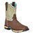 Ladies Hydro Resist Work Western Boots In Chocolate/Mint - Chocolate/mint