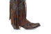 Leopard Fringe Boot In Honey - Honey