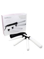 4-in-1 Curling Wand Set - Black