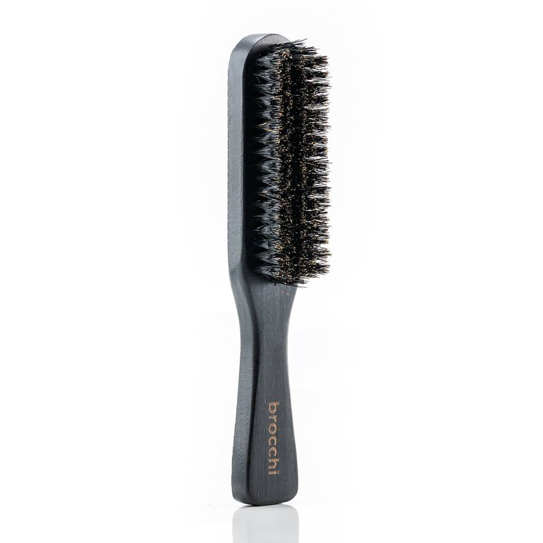 Brocchi Boar Bristle Polishing Paddle Brush