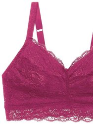 Never Say Never Curvy Sweetie Bralette - Victorian Pink