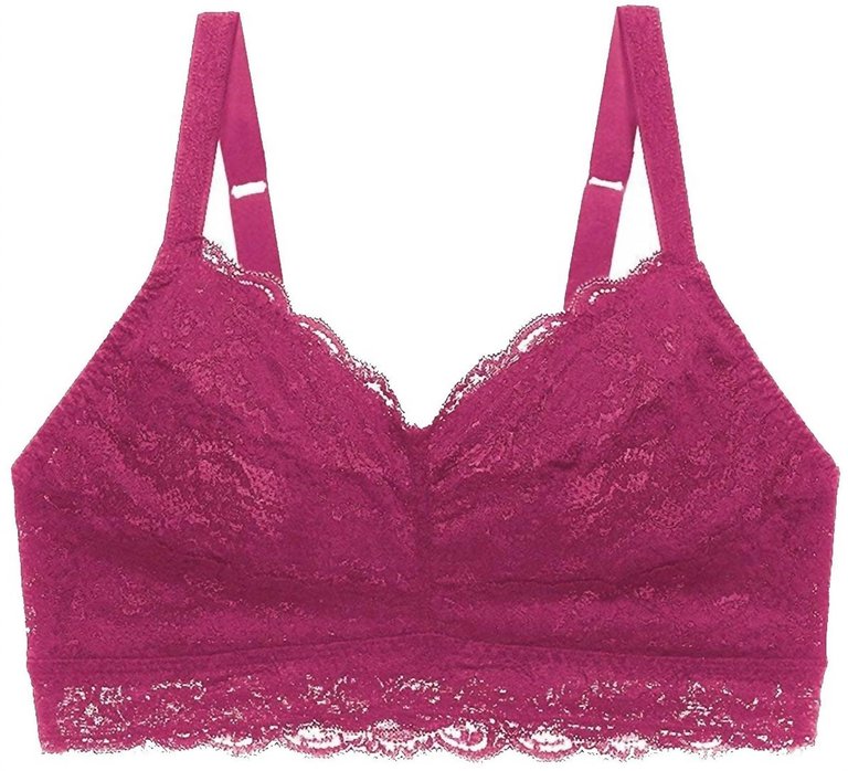 Never Say Never Curvy Sweetie Bralette - Victorian Pink