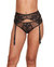 Paradiso Women's Garter Belt Parad4141 - Black