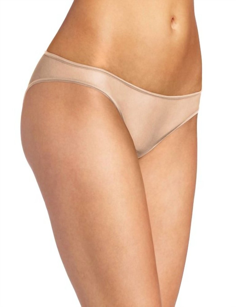 Soire Low Rise Bikini Bottom In Blush - Blush