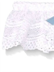 Women'S Ceylon Bridal Garter - White