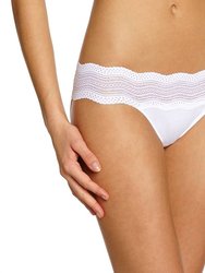 Women's Dolce Low Rise Bikini Panty - White