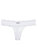 Women's Dolce Thong Panty In White - White