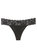 Women's Never Say Never Maternity Thong Panty In Black - Black