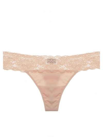Cosabella Women's Never Say Never Maternity Thong Panty In Blush product