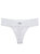 Women's Never Say Never Maternity Thong Panty In White - White