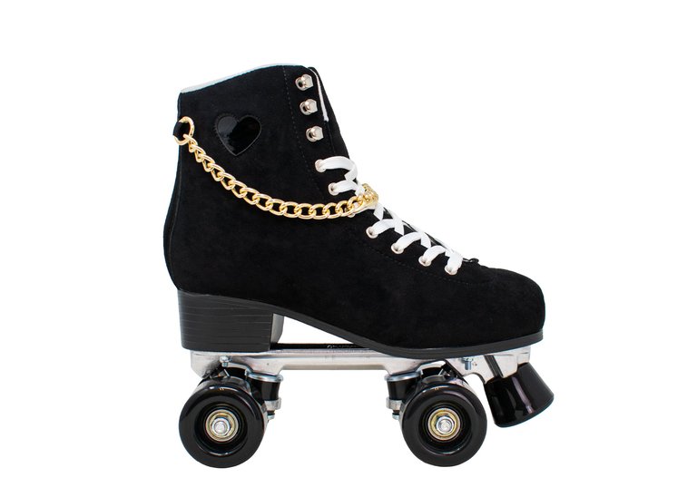 Black Chain Roller Skates - Black
