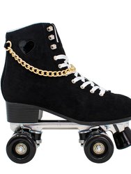 Black Chain Roller Skates - Black