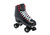 Black Glitter Roller Skates