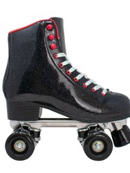 Black Glitter Roller Skates - Black Glitter
