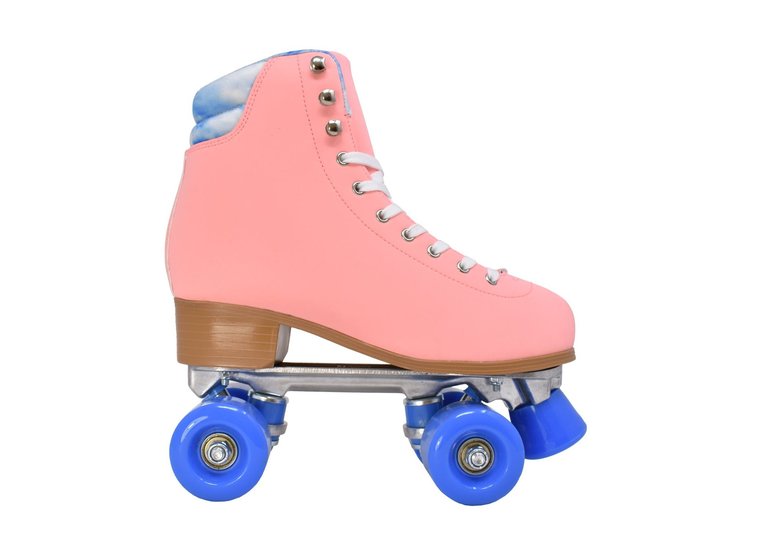 Core Pink Quilted Roller Skates - Pink