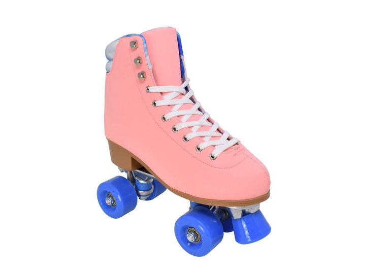 Core Pink Quilted Roller Skates