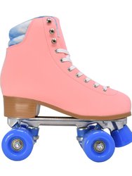 Core Pink Quilted Roller Skates - Pink