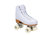 Core White Solid Roller Skates - White