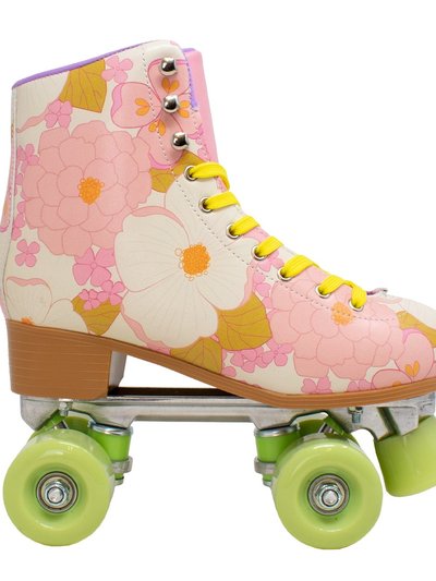 Cosmic Skates Floral Pastel Roller Skates product