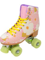 Floral Pastel Roller Skates