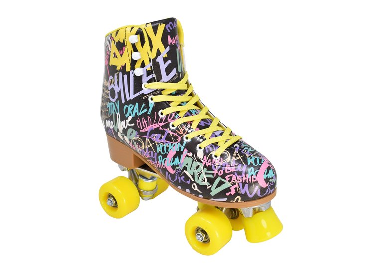 Graffiti Design Roller Skates