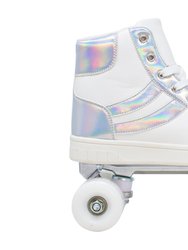 Iridescent Sneaker Skates - Iridescent