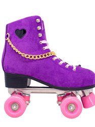 Purple Chain Roller Skates - Purple