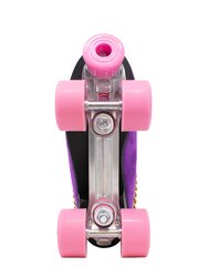 Purple Chain Roller Skates