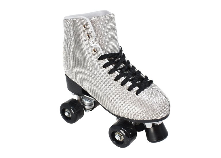 Rhinestone Flashy Roller Skates